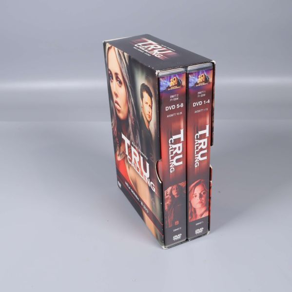 TV-serien Tru Calling DVD-box med två innerfodral