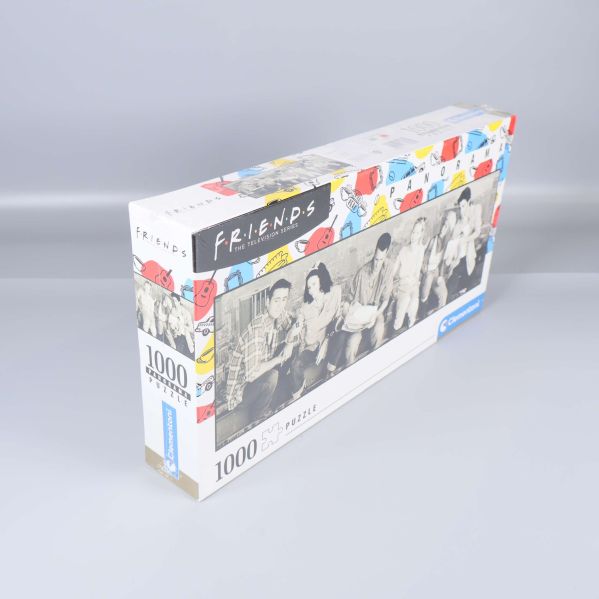 Snedvy av Friends Panorama pussellåda med färgglada detaljer