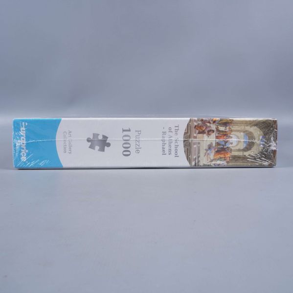 Kortände av pusselask med bitantal och pusselmotiv