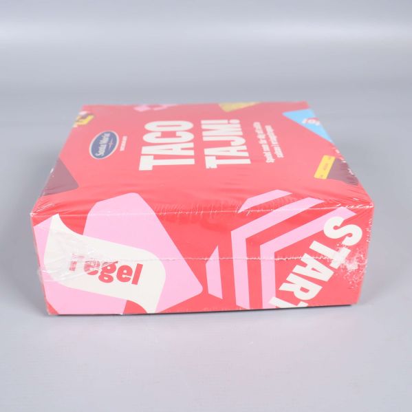 Sida på Taco Tajm-spel med regler och starttext