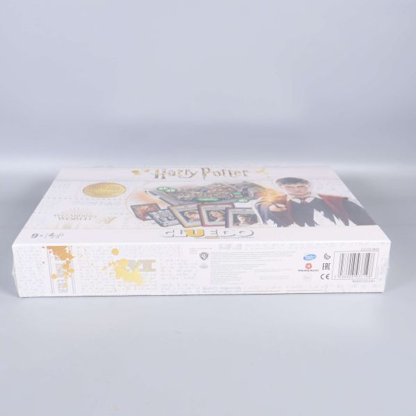 Undersidan av Harry Potter Cluedo spelask