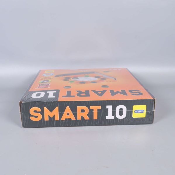 Annat sidoperspektiv på Smart 10 boxen i orange