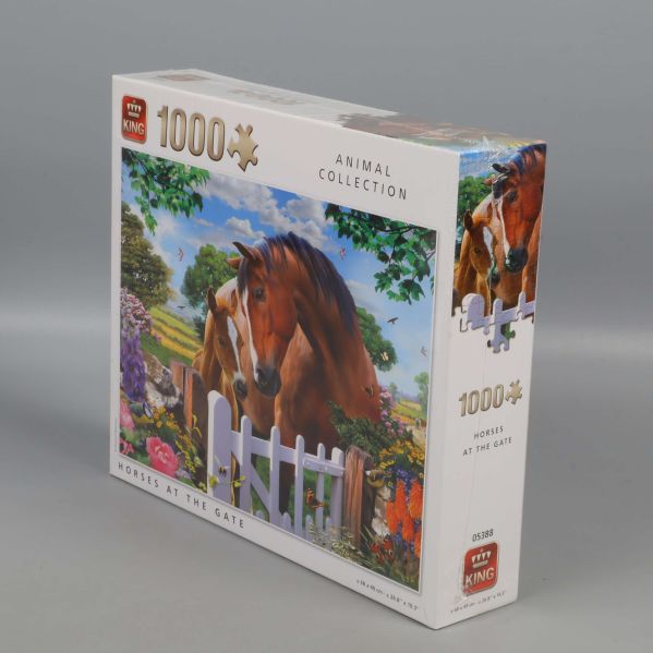 Vinklad bild av pusselbox Animal Collection