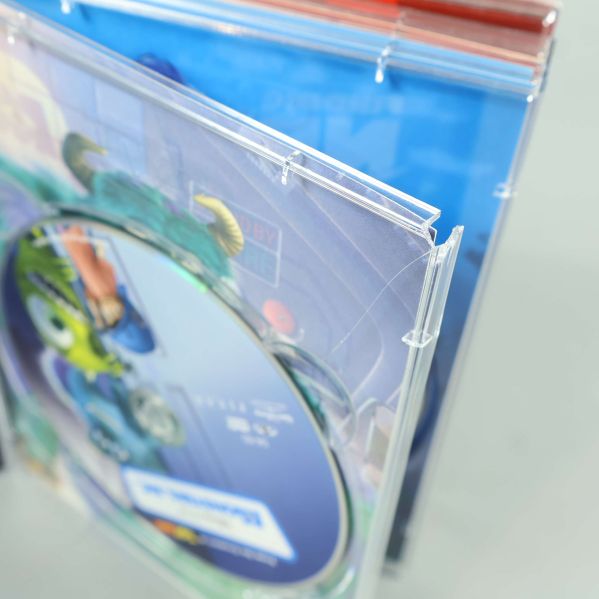 Närbild på DVD med filmomslag och plastfodral