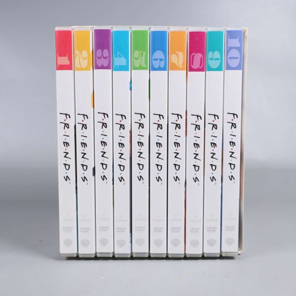 Friends DVD-fodral säsong 1 till 10 uppradade