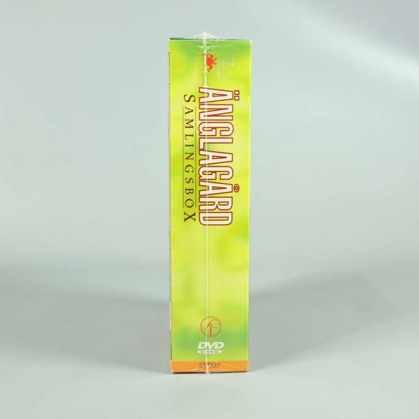 Spine med Änglagård samlingsbox text och DVD-logga