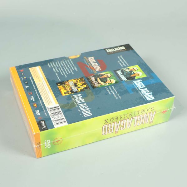 Änglagård samlingsbox liggande med synliga ryggar