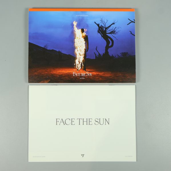 Omslag och insida av Face the Sun albumet