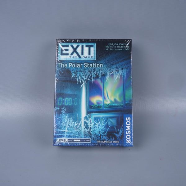 Framsida av brädspelet Exit The Game The Polar Station