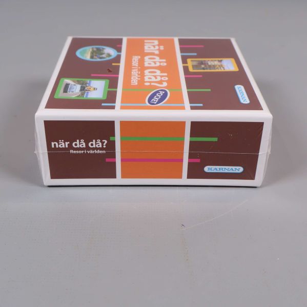 Närbild på sidan av När då då?-boxen med text