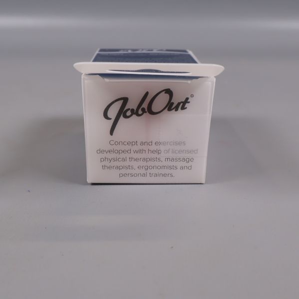Översida JobOut förpackning med logotyp och koncepttext