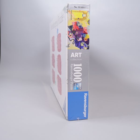 Sidan av Ravensburger pussel med Art Collection och bitantal