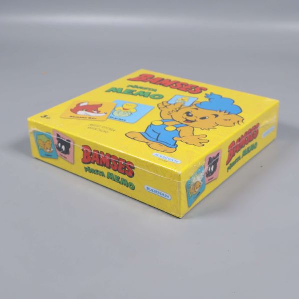Bamses Första Memo liggande vy med illustrationer