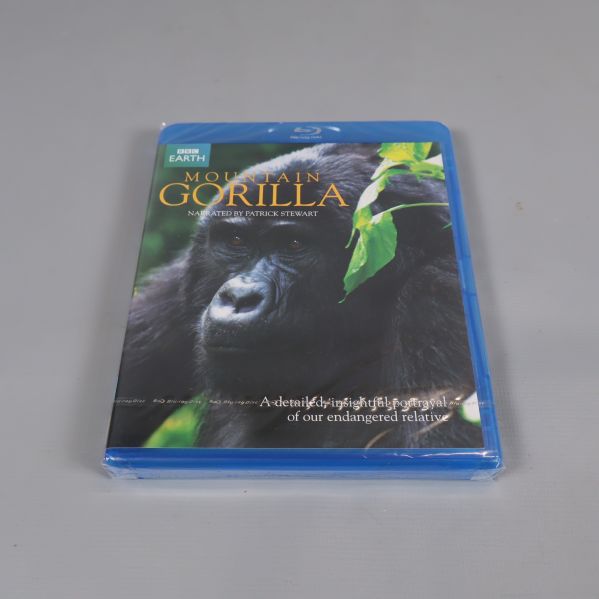 Blu-rayfodral med gorilla på framsidan