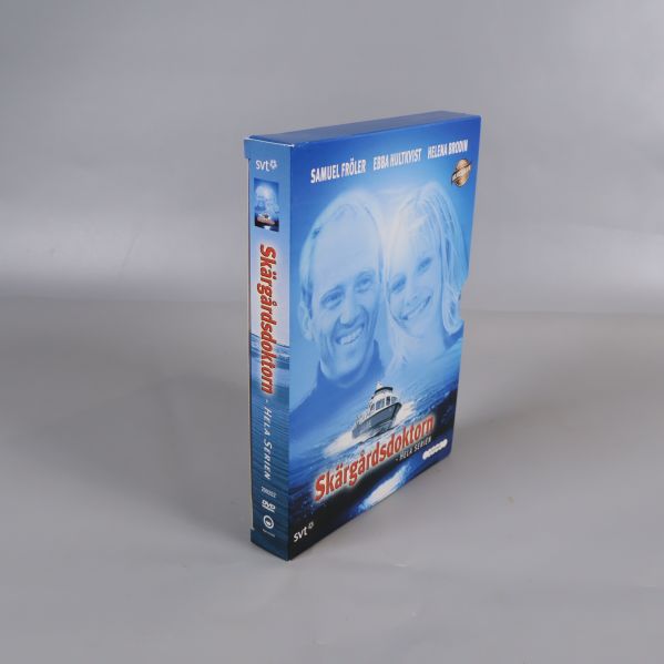 Skärgårdsdoktorn DVD-box stående med omslag