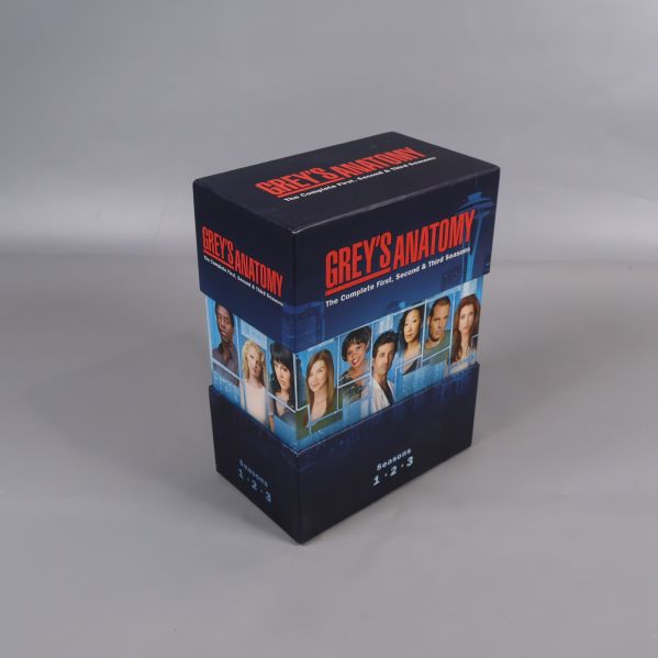 Grey's Anatomy DVD-box med serien säsong 1 till 3