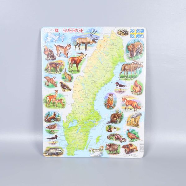 Framsida av pussel