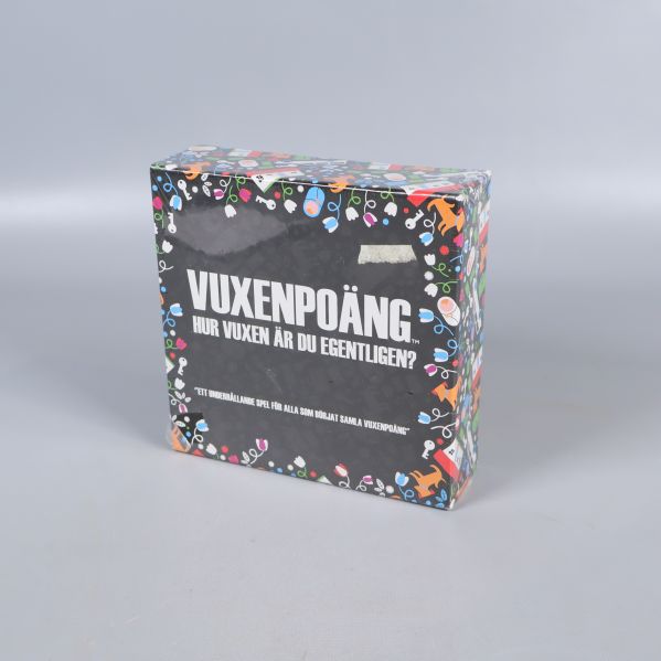 Färgglad box med tydlig