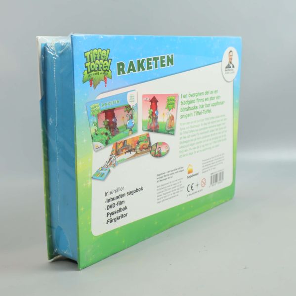 Bakre sidovy av Tiffel Toffel Raketen boxset