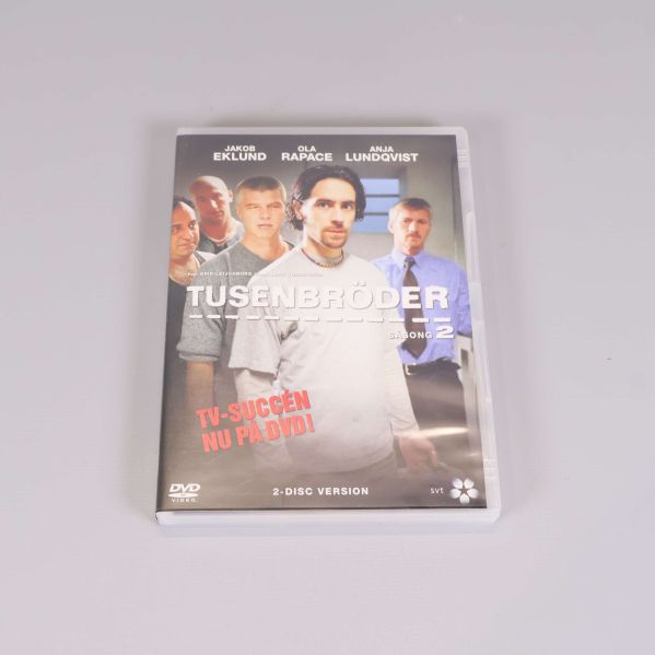 DVD-fodralet till Tusenbröder säsong 2 framifrån