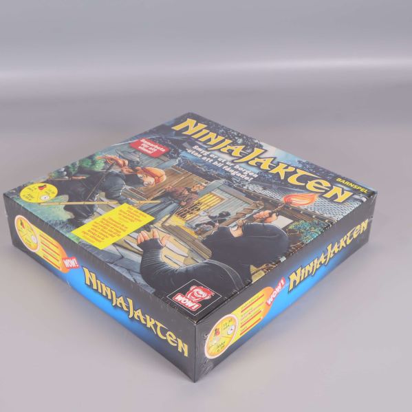 NinjaJakten spelask sedd snett ovanifrån