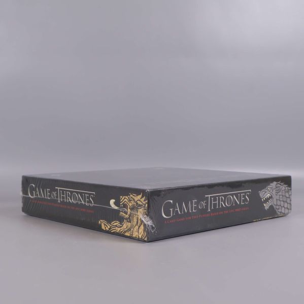 Game of Thrones brädspel sett från sidan med dekor