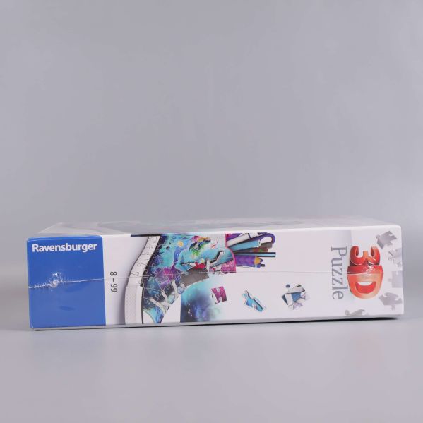 Lock och sida av låda med Ravensburger logotyp