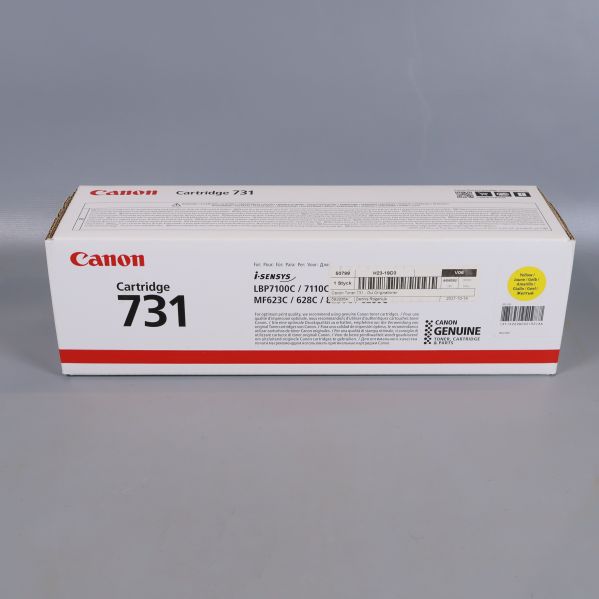 Canon Cartridge 731 patronförpackning för skrivare visas framifrån