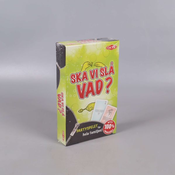 Sällskapsspelet Ska vi slå vad i sned vinkel