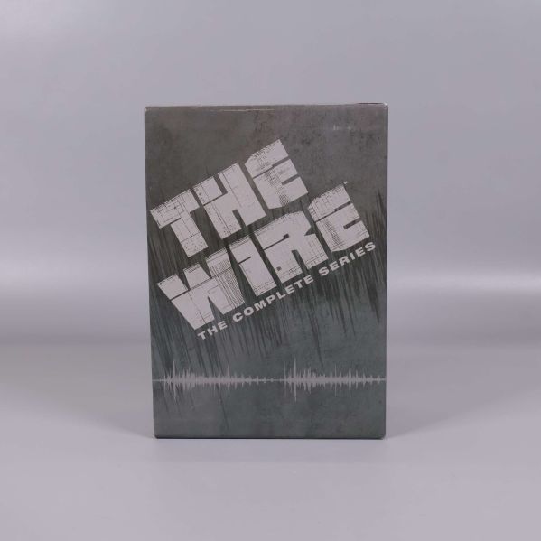 Baksidan på The Wire dvd-box
