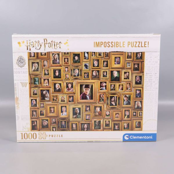 Framsidan av Clementoni Harry Potter pussel 1000 bitar collage