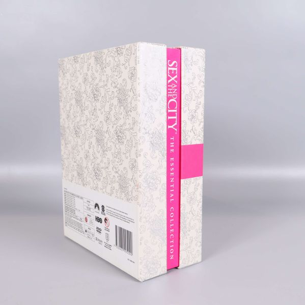 Sidovy av Sex and the City DVD-box