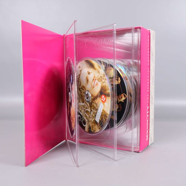 Praktisk förvaring av dvd-skivor