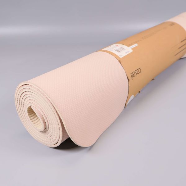 Yogamatta utdragen med etiketten synlig