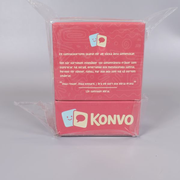 Beskrivning på sidan av Konvo asken