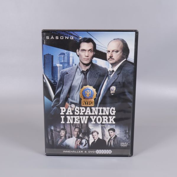 Framsidan av DVD-boxen På spaning i New York