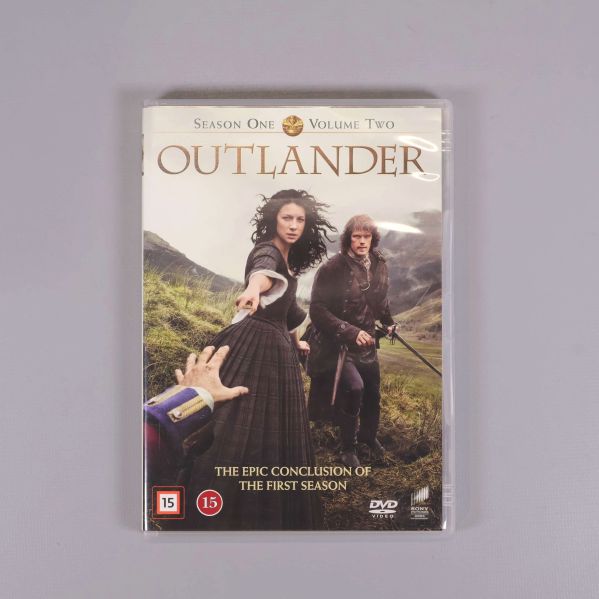 Outlander säsong 1 volym 2 DVD-box framsida