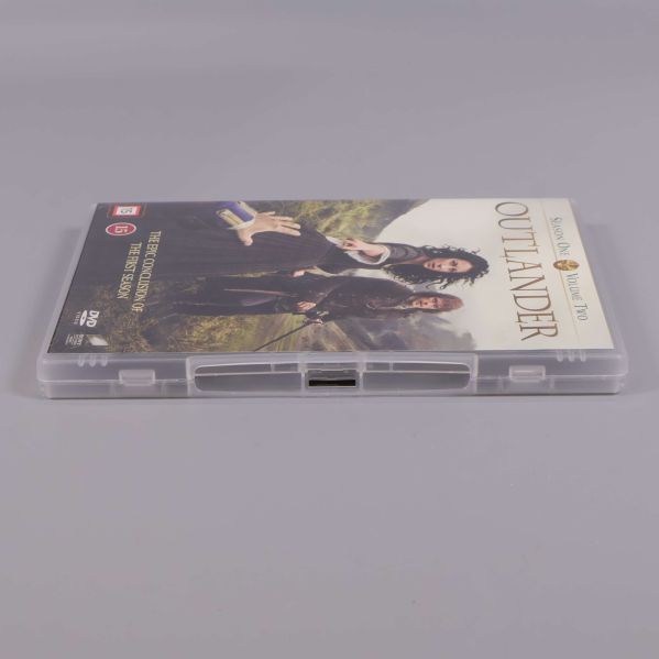 Outlander DVD-box visad undersida