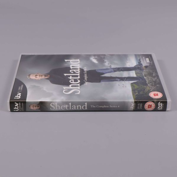 Shetland S4 DVD-fodral visad från sidan