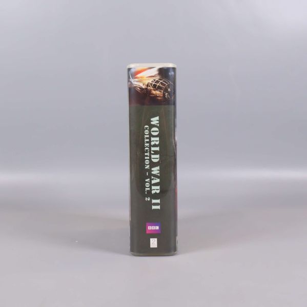 Ryggsidan av World War II Collection boxen