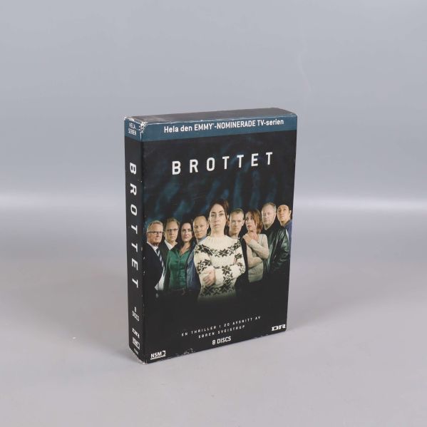 Brottet DVD-box med omslaget framåt
