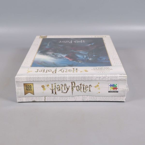 Andra undersidan med bitantal och Harry Potter-symbol
