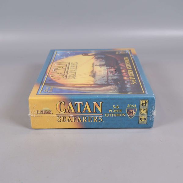 Catan Seafarers 5-6 Player Extension liggande vy, nära på sidan