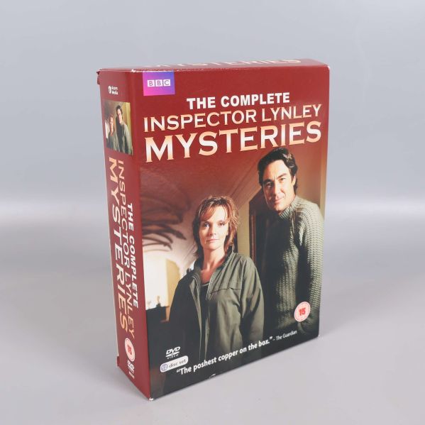 DVD-box Inspector Lynley Mysteries i sned vinkel