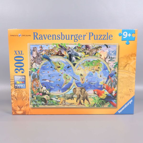Framsidan av Ravensburger pussel 300 bitar för ålder 9 plus