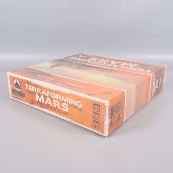 Terraforming Mars liggande visar sidor och topp