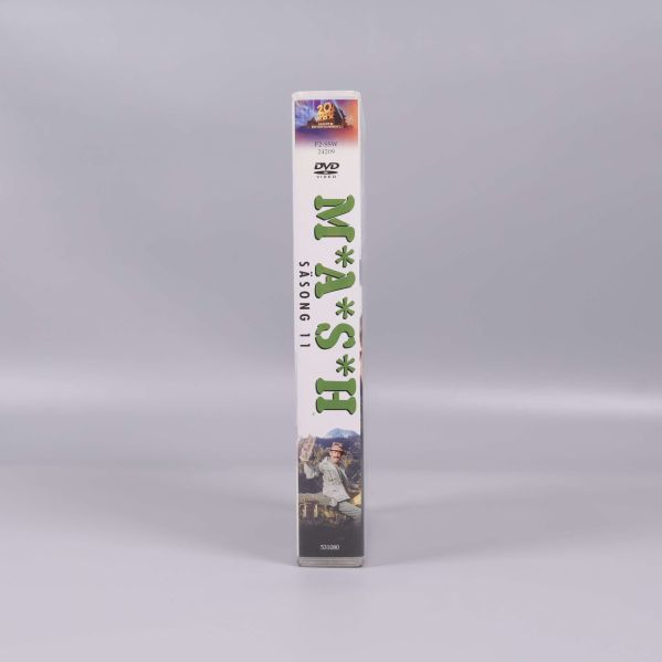 DVD-sidorygg på M*A*S*H säsong 11 med titel och bilder