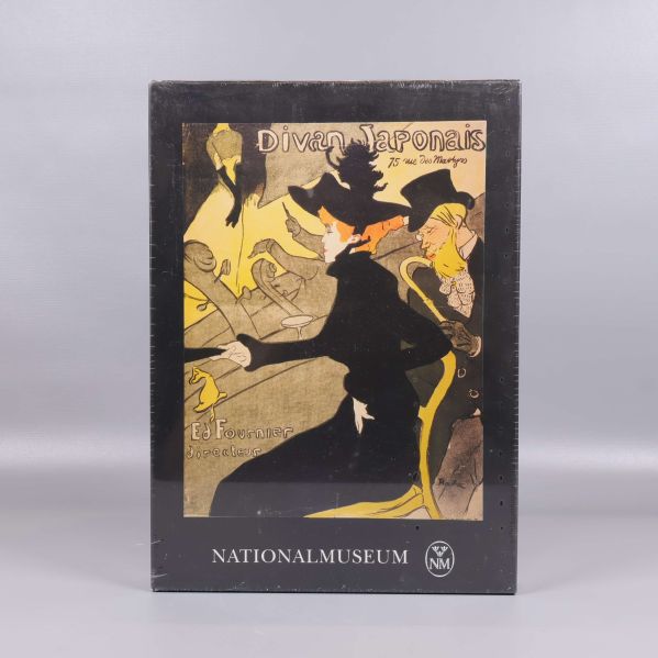 Pussel med konstverket Divan Japonais av Toulouse-Lautrec