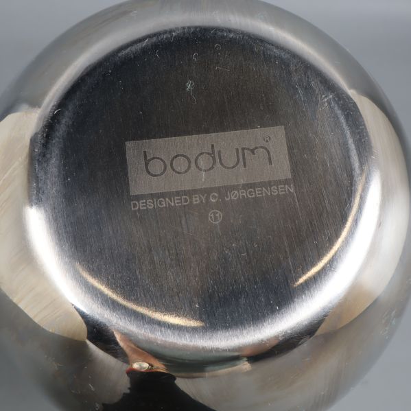 Bodum logo synlig under kannan