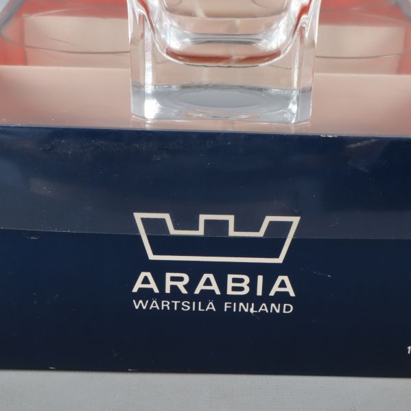Arabia logotyp på förpackningen
